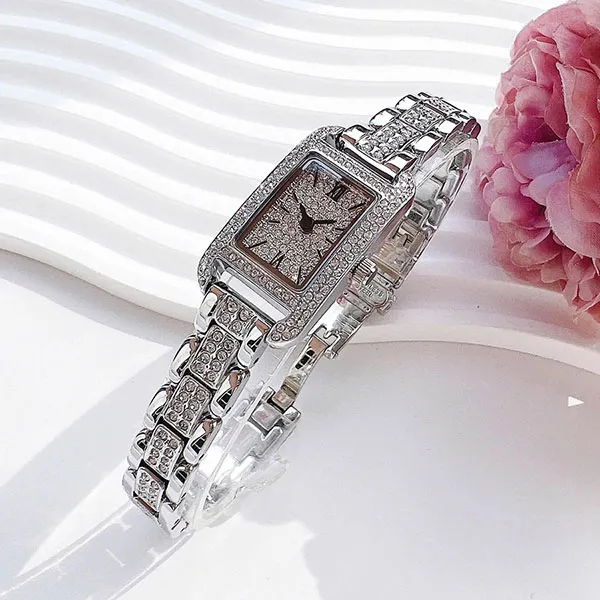 Đồng Hồ Nữ Kemil KM2310 Silver Tone Màu Bạc