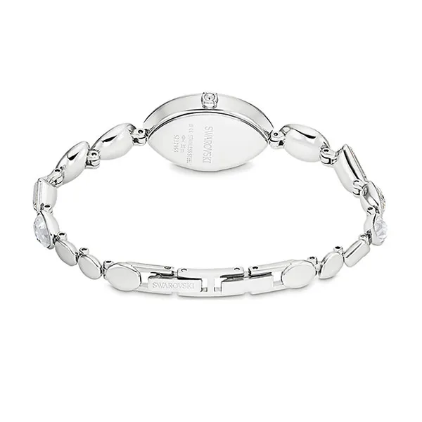 Đồng Hồ Nữ Swarovski Gema Watch Crystal Bracelet Silver Tone Stainless Steel 5737955 Màu Bạc Trắng