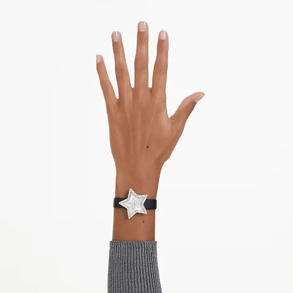Đồng Hồ Nữ Swarovski Stella Watch 5656952 Màu Đen/Trắng