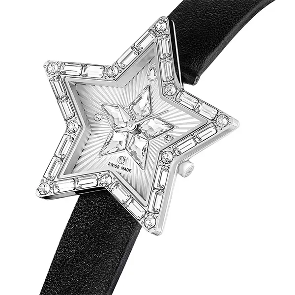 Đồng Hồ Nữ Swarovski Stella Watch 5656952 Màu Đen/Trắng