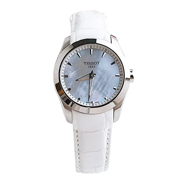 Đồng Hồ Nữ Tissot Couturier Lady Quartz Mother Of Pearl T035.246.16.111.00 (T0352461611100) Màu Trắng