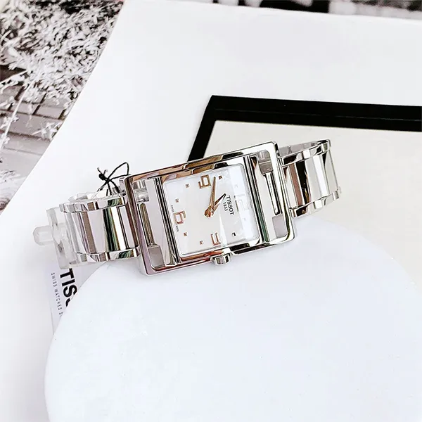 Đồng Hồ Nữ Tissot My-T Open Steel Mother Of Pearl Dial T032.309.11.117.00 (T0323091111700) Màu Bạc
