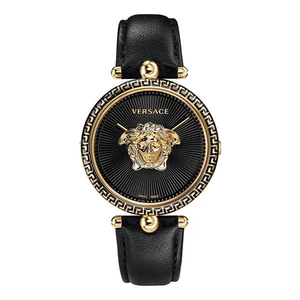 Đồng Hồ Nữ Versace Palazzo Empire Greca Watch VCO020017 Màu Đen/Gold