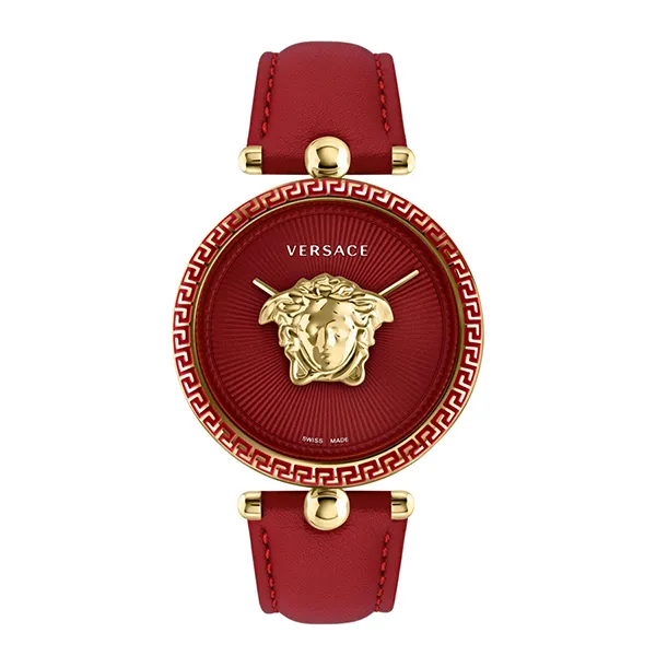 Đồng Hồ Nữ Versace Palazzo Empire Greca Watch VECO01822 Màu Đỏ
