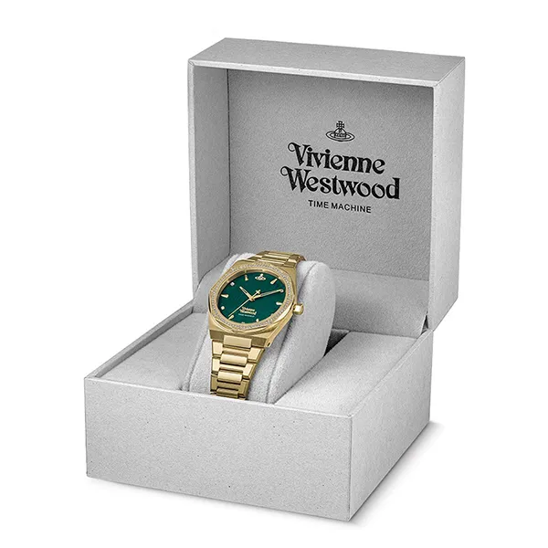 Đồng Hồ Nữ Vivienne Westwood Charterhouse VV244QGRGD 34mm Màu Vàng Gold