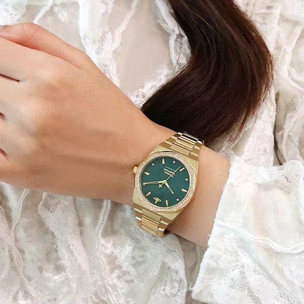 Đồng Hồ Nữ Vivienne Westwood Charterhouse VV244QGRGD 34mm Màu Vàng Gold