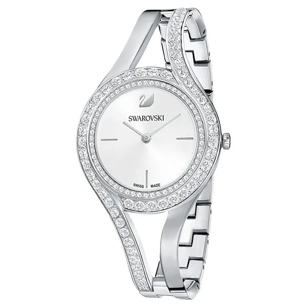 Đồng Hồ Nữ Swarovski Eternal Watchswiss Made, Crystal Bracelet, Silver Tone, Stainless Steel 5377545 Màu Bạc