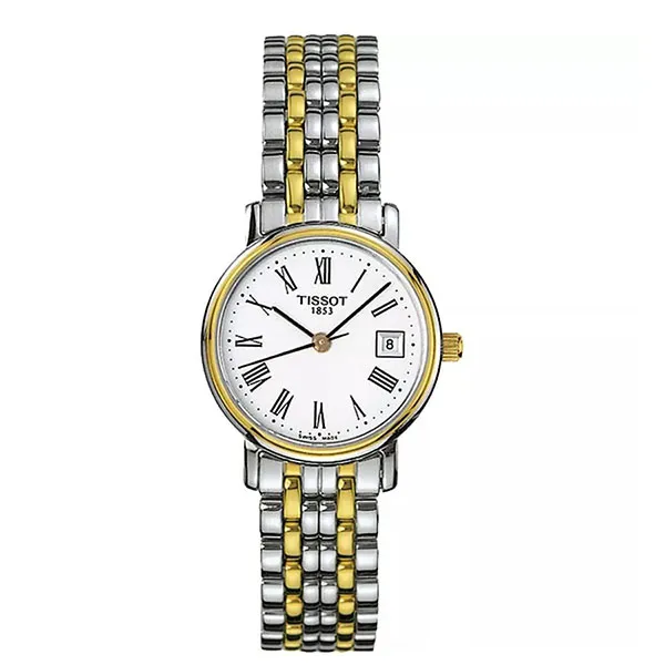 Đồng Hồ Nữ Tissot T-Classic T52.2.281.13 Desire Watch 24mm Màu Demi (Vàng - Bạc)