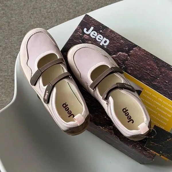 Giày Bệt Nữ Jeep Outdoor Shoes Women's Low Top Pink P651W13112 Màu Hồng Size 35