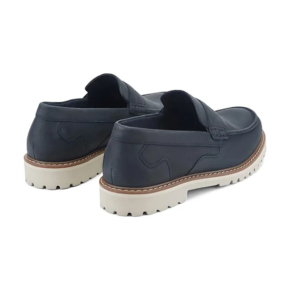 Giày Lười Nam Rockport Maverick Penny Loafer J3842 Màu Xanh Đen Size 40