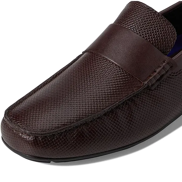 Giày Lười Nam Rockport Tayo Loafer Tayo2 Màu Nâu Đậm Size 39