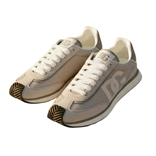 Giày Sneaker Nam Dolce & Gabbana D&G Cushion CS2288 A3D42 8B849 Màu Xám Size 39