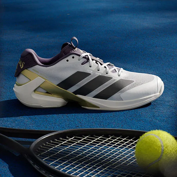 Giày Tennis/Pickleball Adidas Adizero Ubersonic 5 Shoes JQ3778 Màu Trắng Đen Size 41