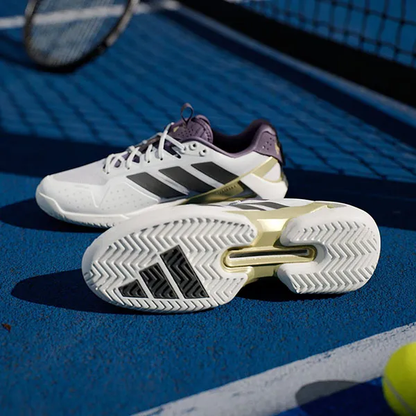 Giày Tennis/Pickleball Adidas Adizero Ubersonic 5 Shoes JQ3778 Màu Trắng Đen Size 41