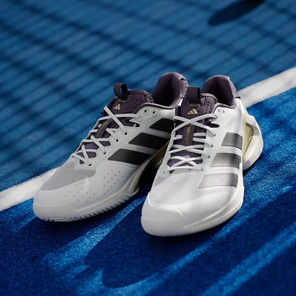 Giày Tennis/Pickleball Adidas Adizero Ubersonic 5 Shoes JQ3778 Màu Trắng Đen Size 41