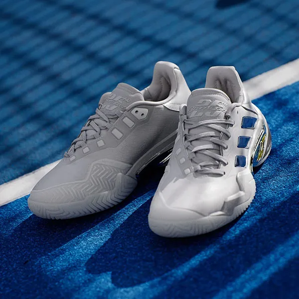 Giày Tennis/Pickleball Adidas Barricade 13 Shoes JR4223 Màu Bạc Size 39