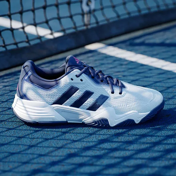 Giày Tennis/Pickleball Adidas Solematch Control 2 Shoes ID8560 Màu Trắng - Xanh Navy Size 41