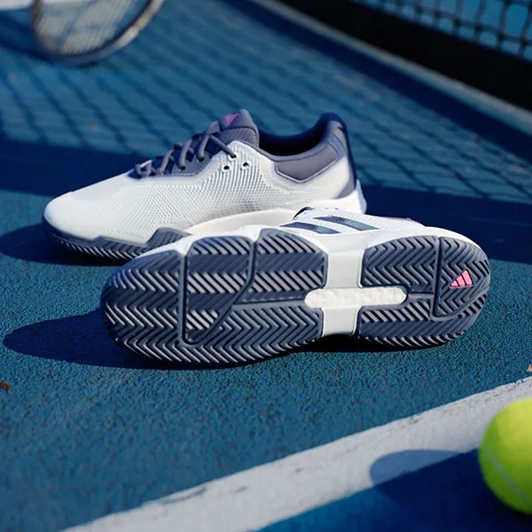 Giày Tennis/Pickleball Adidas Solematch Control 2 Shoes ID8560 Màu Trắng - Xanh Navy Size 41