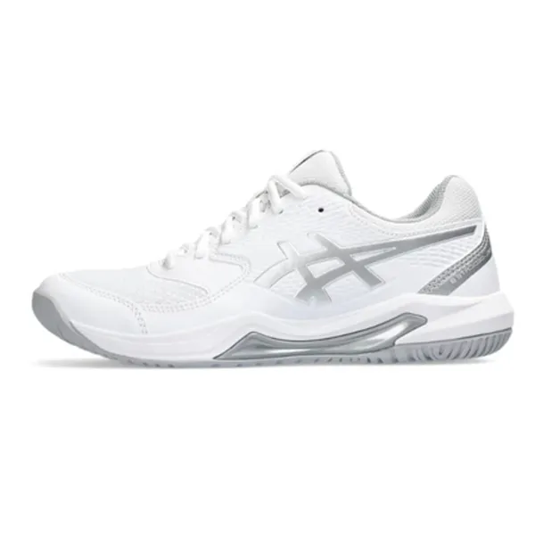 Giày Tennis/Pickleball Asics Gel Dedicate 8 White Pure Silver 1042A237-101 Màu Trắng Size 36