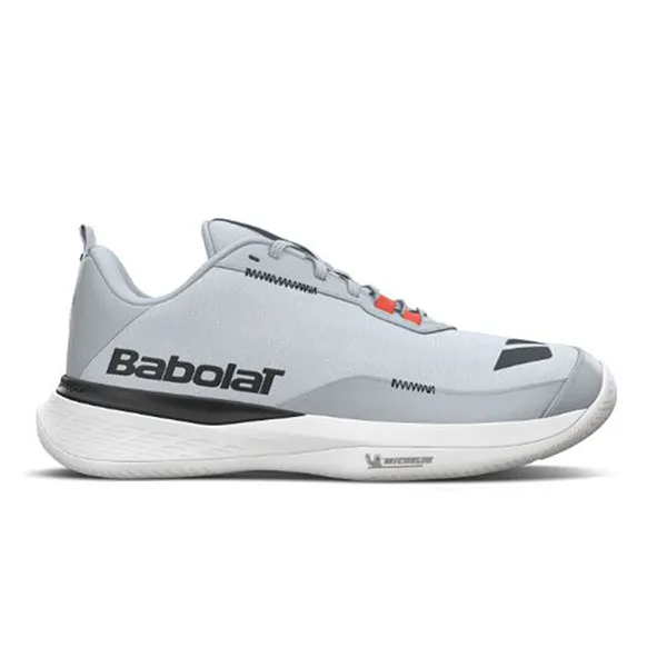 Giày Tennis/Pickleball Babolat SFX Evo All Court White/Grey 30S26555A-3039 Màu Xám Trắng Size 42.5