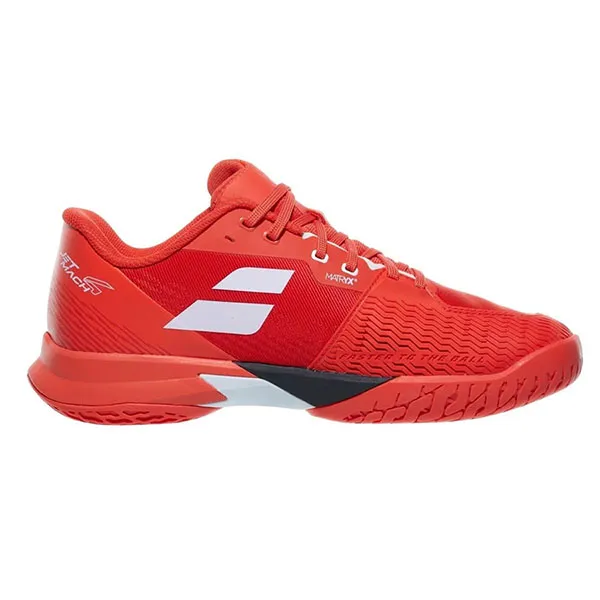 Giày Tennis/Pickleball/Golf Babolat Jet Mach 4 All Court Red White 30S26629B-5050 Màu Trắng Phối Đỏ Size 42