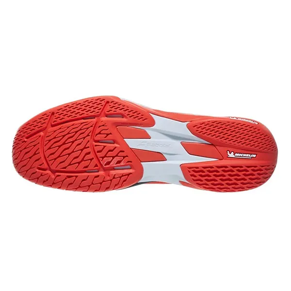 Giày Tennis/Pickleball/Golf Babolat Jet Mach 4 All Court Red White 30S26629B-5050 Màu Trắng Phối Đỏ Size 42