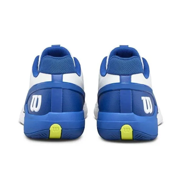 Giày Tennis/Pickleball Wilson Rush Pro 5 White/Blue WRS338520 Màu Trắng Gót Xanh Blue Size 40