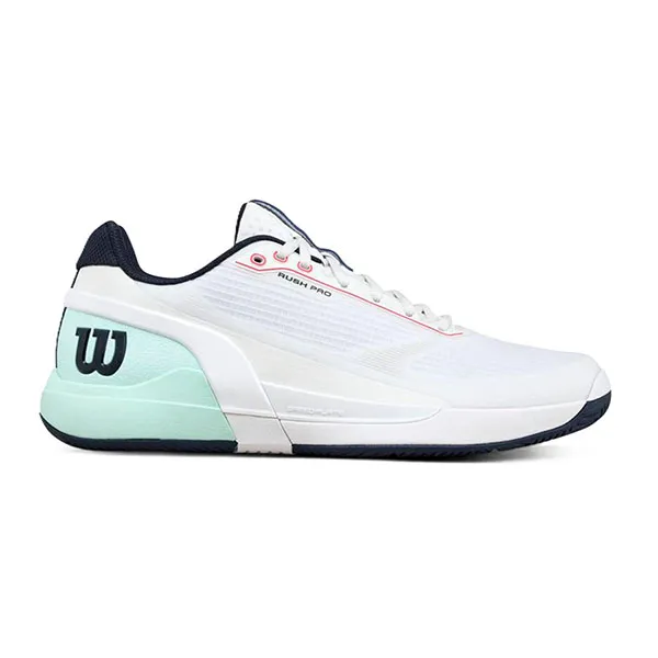 Giày Tennis/Pickleball Wilson Rush Pro 5 White WRS338500 Màu Trắng Size 40 2/3