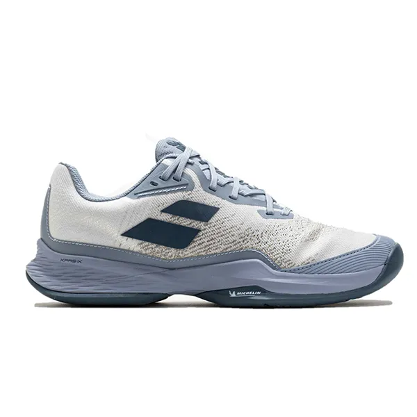 Giày Tennis/Pickleball Nam Babolat Jet Mach 3 Sand Blue Grey 3A0S25B627-1107 Màu Xanh/Xám Size 42