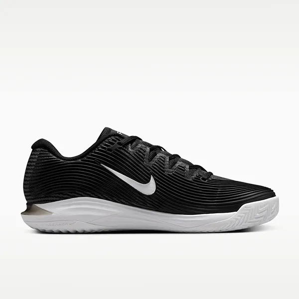 Giày Tennis/Pickleball Nam Nike Court Vapor 12 Clay Black Dark Smoke Grey White HQ6026-001 Màu Đen Size 44