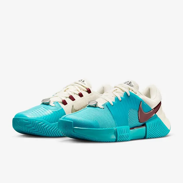 Giày Tennis/Pickleball Nike Zoom GP Challenge 1 PRM HJ6651-300 Màu Xanh Trắng Size 36.5
