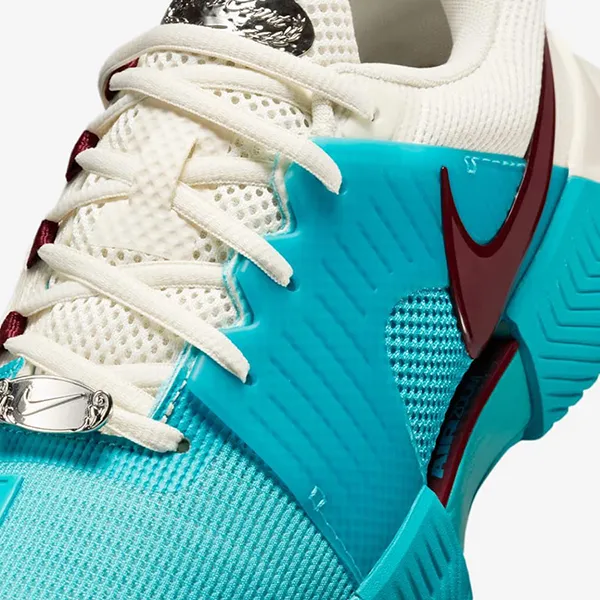 Giày Tennis/Pickleball Nike Zoom GP Challenge 1 PRM HJ6651-300 Màu Xanh Trắng Size 36.5