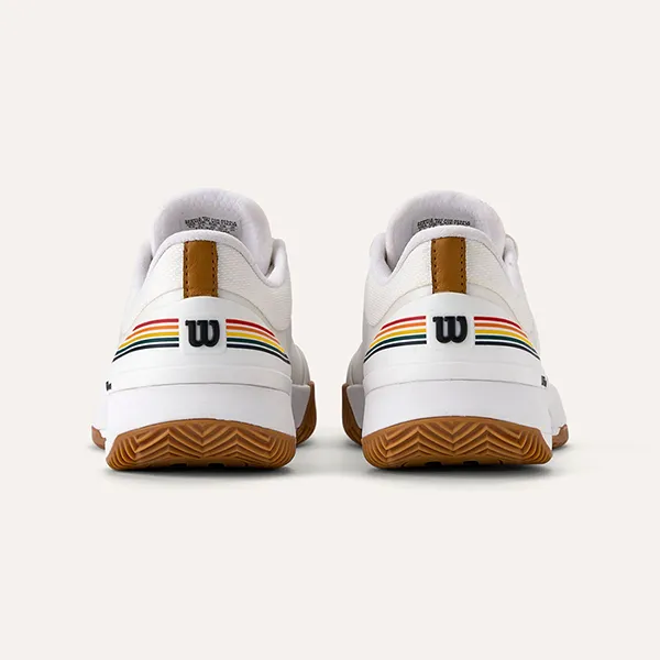Giày Tennis/pickleball Wilson Intrigue Tour Roland Garros ‘White’ WRS334520 Màu Trắng Size 36.5