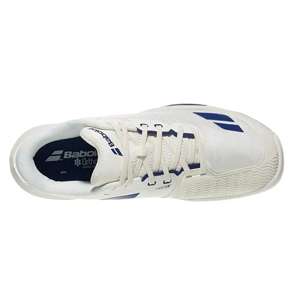 Giày Tennis/Pickleball/Golf Babolat Jet Mach 4 All Court 30S26629B-1115 Màu Trắng Xanh Size 42.5