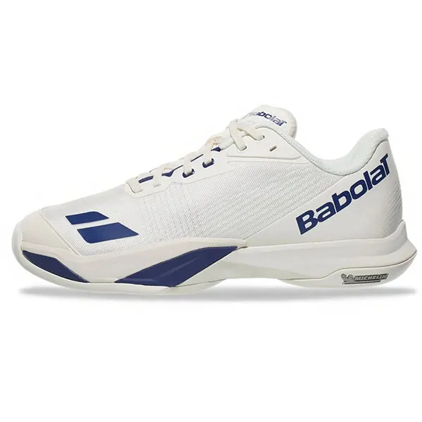 Giày Tennis/Pickleball/Golf Babolat Jet Mach 4 All Court 30S26629B-1115 Màu Trắng Xanh Size 42.5