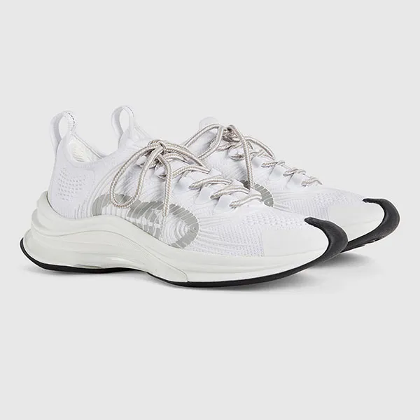Giày Thể Thao Gucci Run Trainer Shoes 680902 USM10 8475 Màu Trắng Size 35