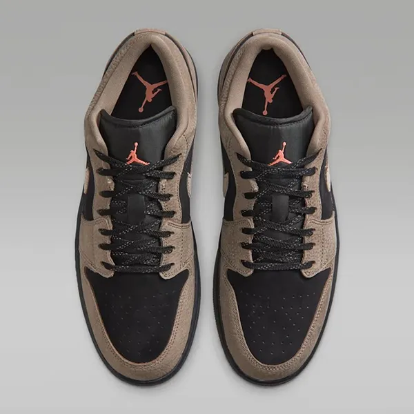 Giày Thể Thao Nam Nike Air Jordan 1 Low SE 'Olive Grey' IB7109-005 Màu Xám Đen Size 40