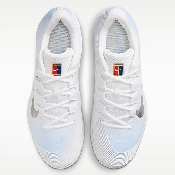 Giày Thể Thao Nam Tennis/Pickleball Nike Vapor 12 Hydrogen Blue IR8316-401 Màu Trắng/Xanh Size 40
