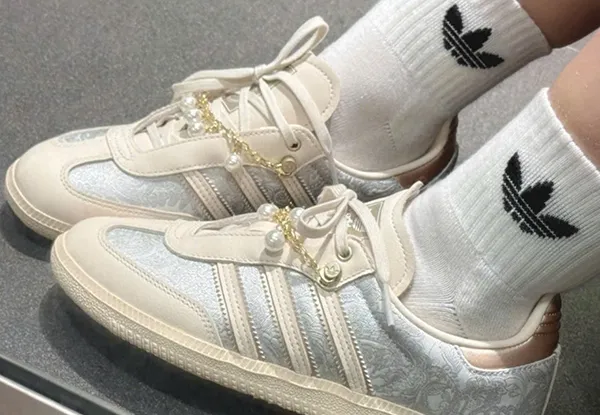 Giày Thể Thao Nữ Adidas Samba OG Clover Desert JQ2616 Phối Màu Size 36