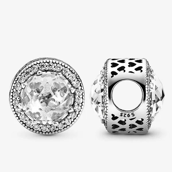 Hạt Vòng Charm Nữ Pandora Sparkling Clear Bracelet Moments Bracelets Màu Bạc Trắng