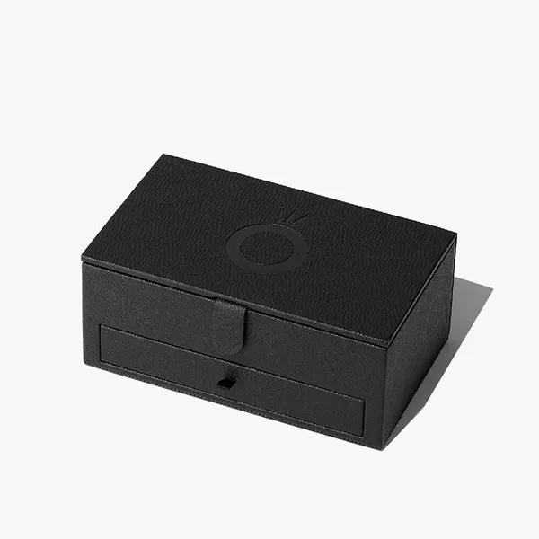 Hộp Đựng Trang Sức Pandora Black Jewellery Box Màu Đen