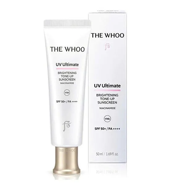 Kem Chống Nắng Nâng Tông Da The Whoo UV Brightening Tone-Up Sunscreen 50ml