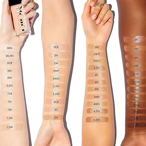 Kem Nền Trang Điểm Dior Forever Skin Wear Blurring Natural Matte Foundation Tone 0CR