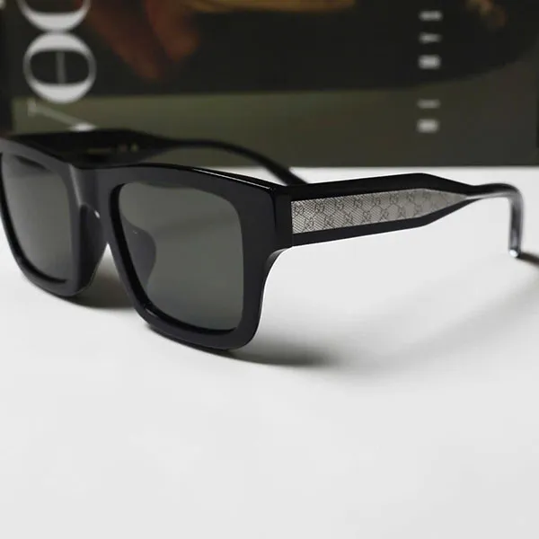 Kính Mát Nam Gucci GG2072SA 001 Màu Đen Xám
