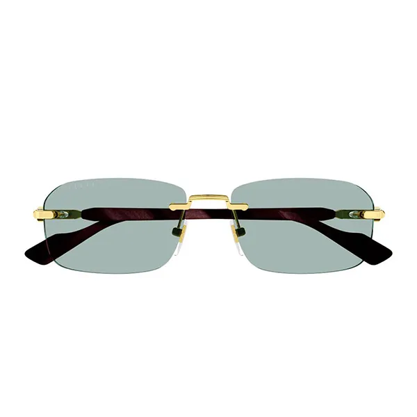 Kính Mát Nam Gucci Sunglasses GG1221S-003 Màu Xanh Lá Size 56