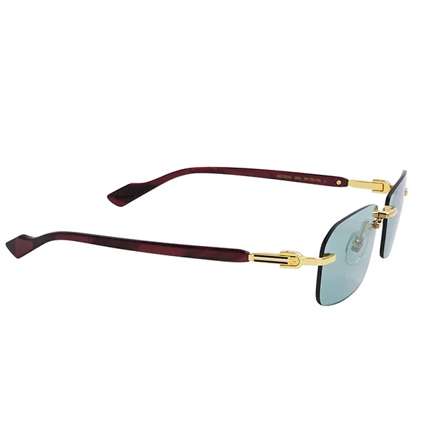 Kính Mát Nam Gucci Sunglasses GG1221S-003 Màu Xanh Lá Size 56