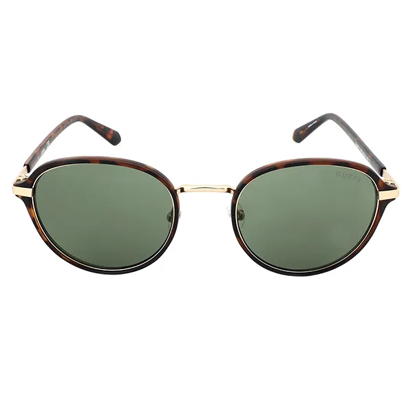 Kính Mát Nam Guess Green Round Men's Sunglasses GU00031-52N-53 Màu Xanh