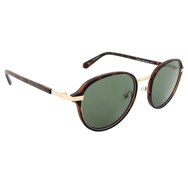 Kính Mát Nam Guess Green Round Men's Sunglasses GU00031-52N-53 Màu Xanh