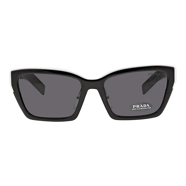 Kính Mát Nữ Prada Dark Grey Cat Eye Ladies Sunglasses PR 14XS 02C5S0 56 Màu Xám