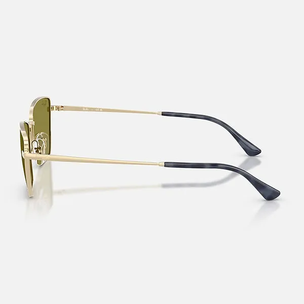 Kính Mát Nữ Rayban x Jennie Drea Bio-Based Sunglasses 0RB3783 9213/2 Màu Xanh Vàng